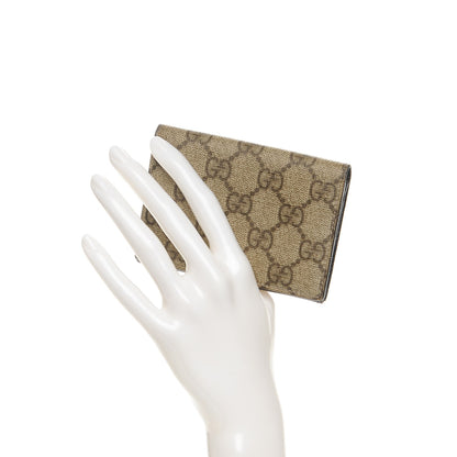 Gucci GG Plus Monogram Business Card Case Dark Brown 2 of 7