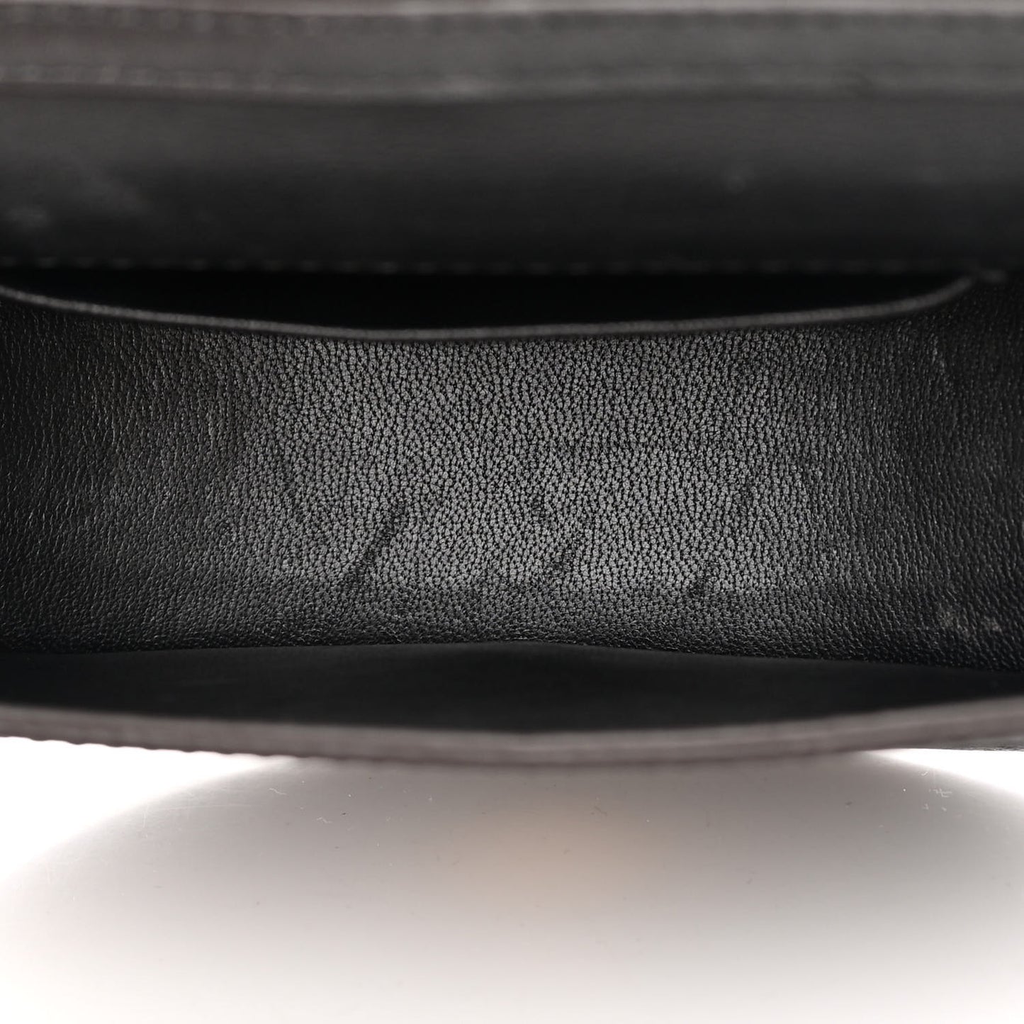 Calfskin Small Nile Bracelet Minaudiere Bag Black