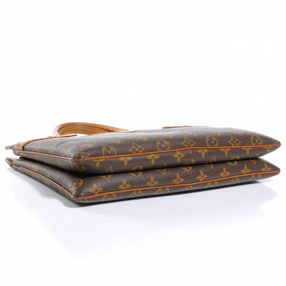 Louis Vuitton Monogram French Company Double Compartment Bag 4 of 6