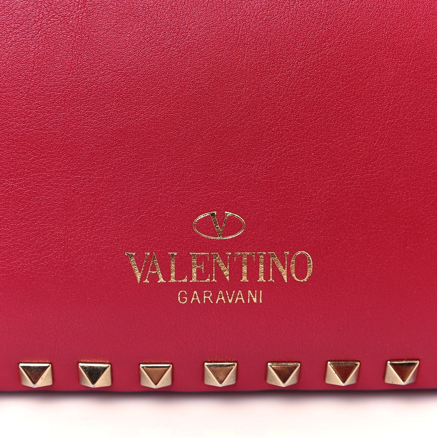 Vitello Medium Rockstud All Over Tote Cyclamin