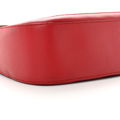 Gucci Monogram Ruinart Calfskin Medium Lady Web Shoulder Bag Beige Ebony Hibiscus Red 9 of 17