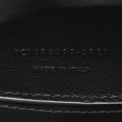 Saint Laurent Calfskin Y Quilted Monogram Small Loulou Chain Satchel Black 6 of 10