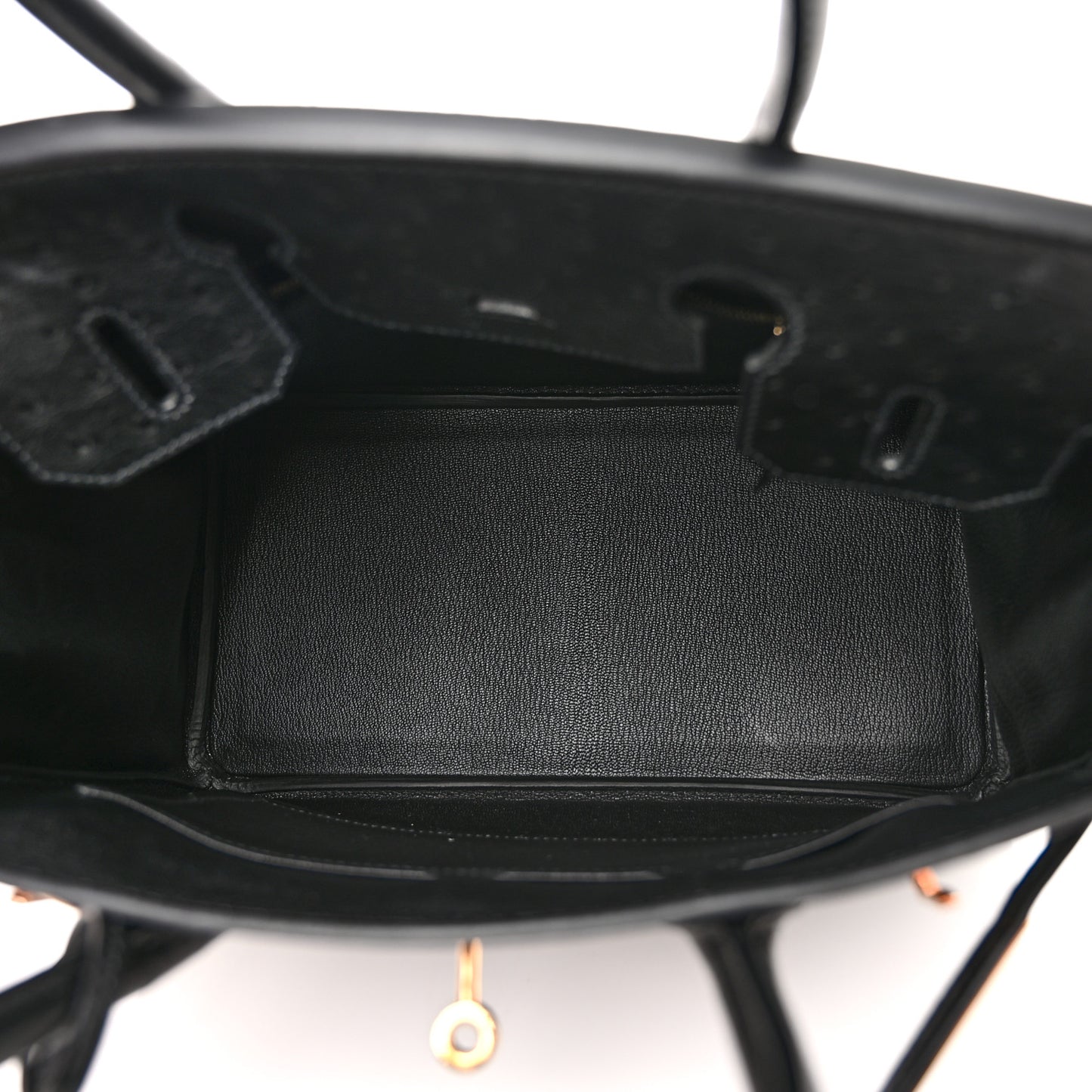 Ostrich Birkin 30 Black