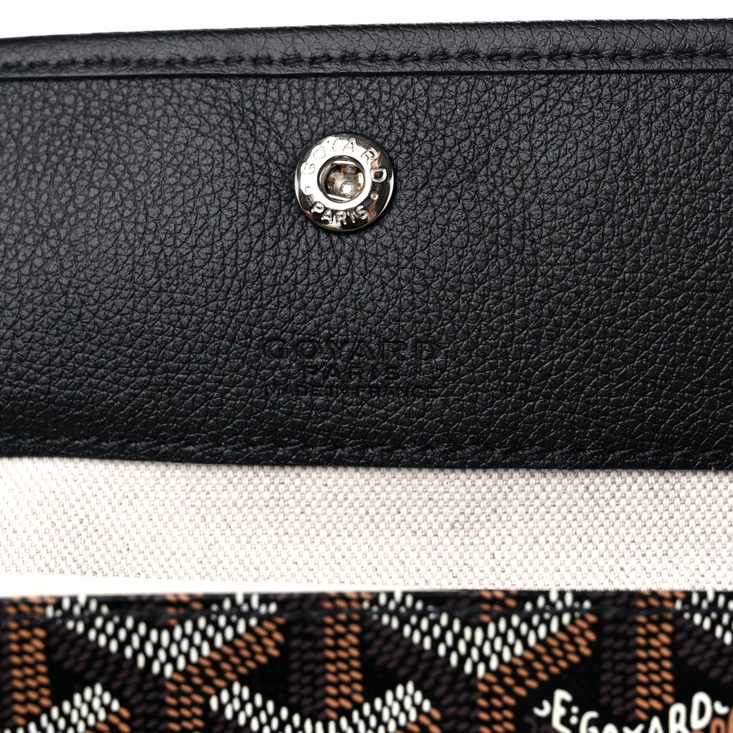 Goyardine Boheme Hobo Black