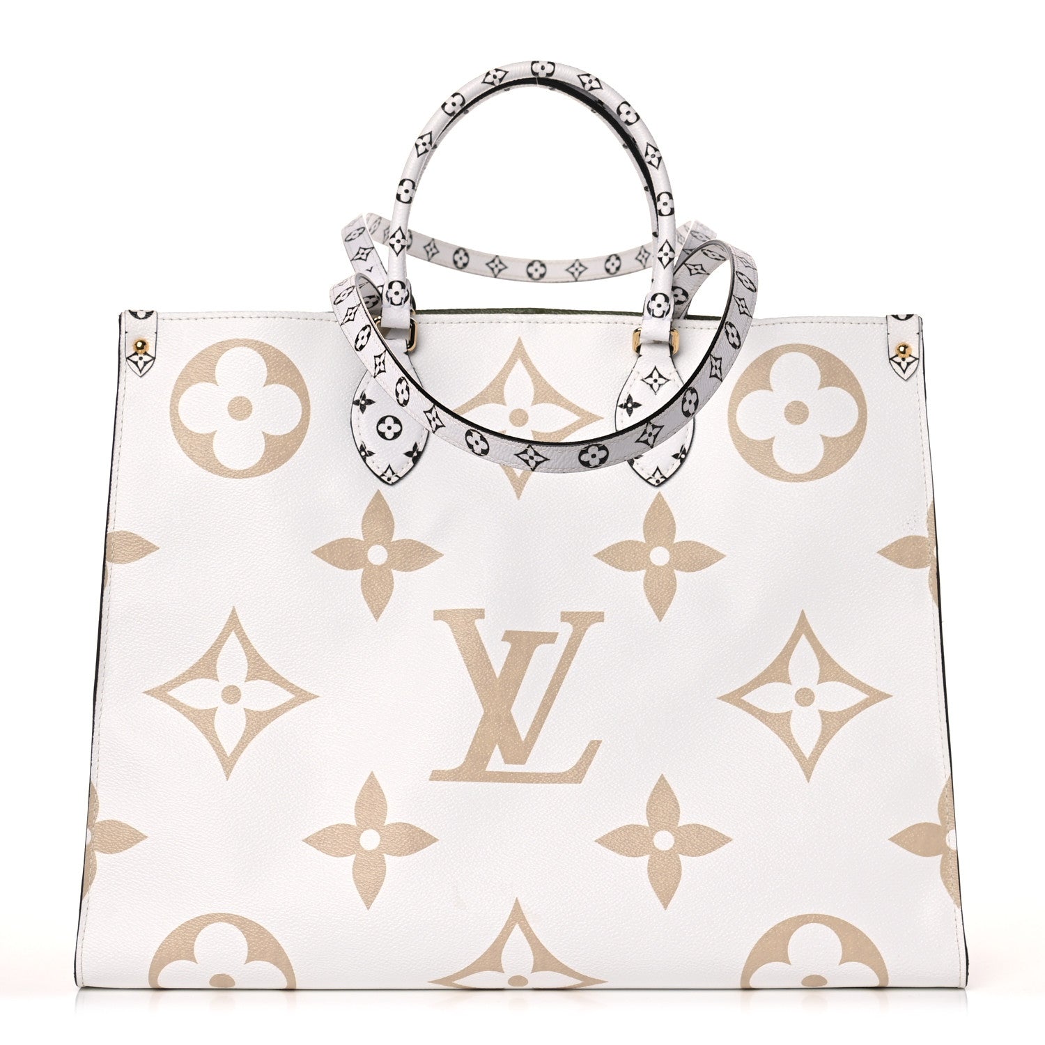 Louis Vuitton Monogram Giant Onthego GM Kaki Beige 1 of 10