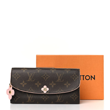 Louis Vuitton Monogram Bloom Flower Emilie Wallet 7 of 7