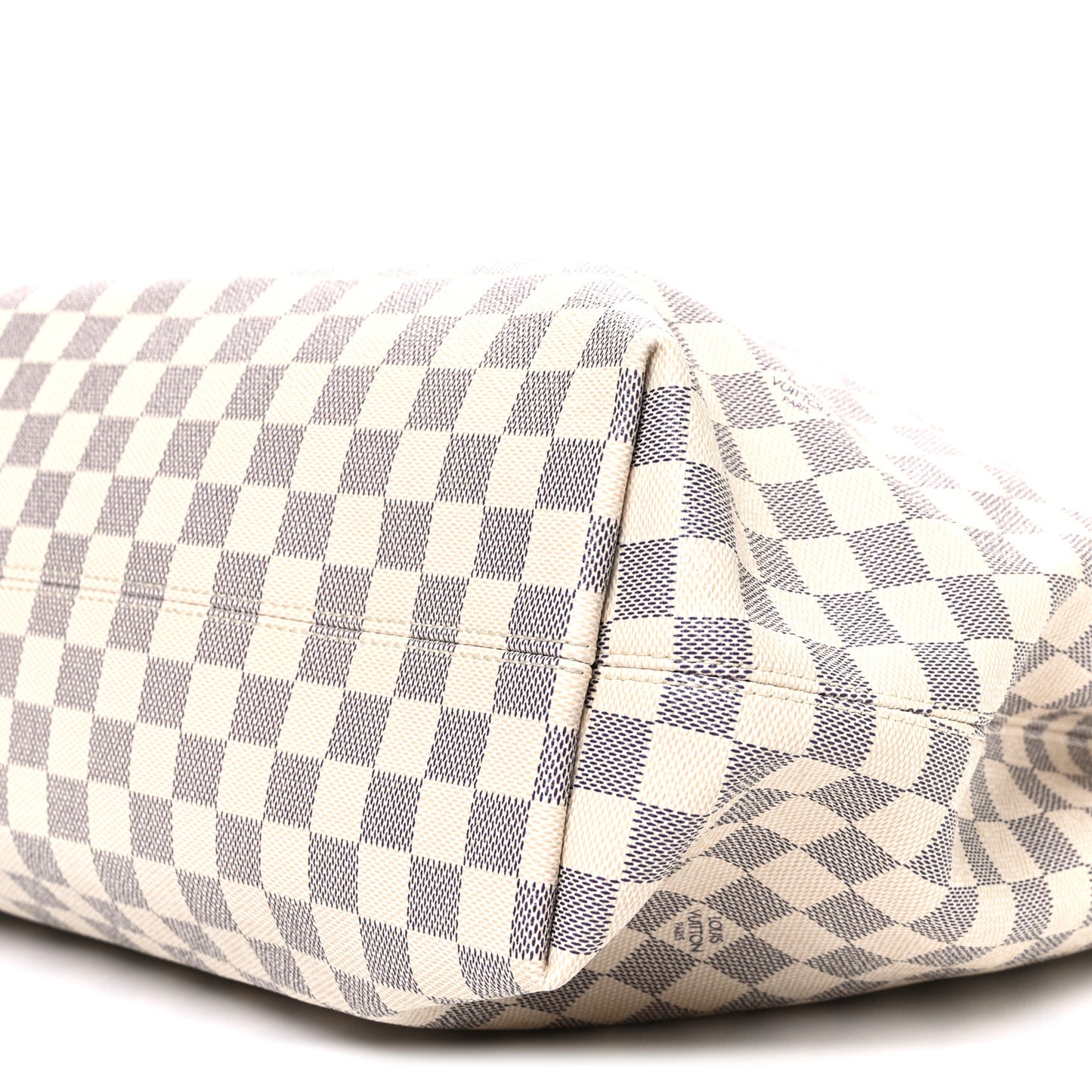 Damier Azur Graceful MM Rose Ballerine