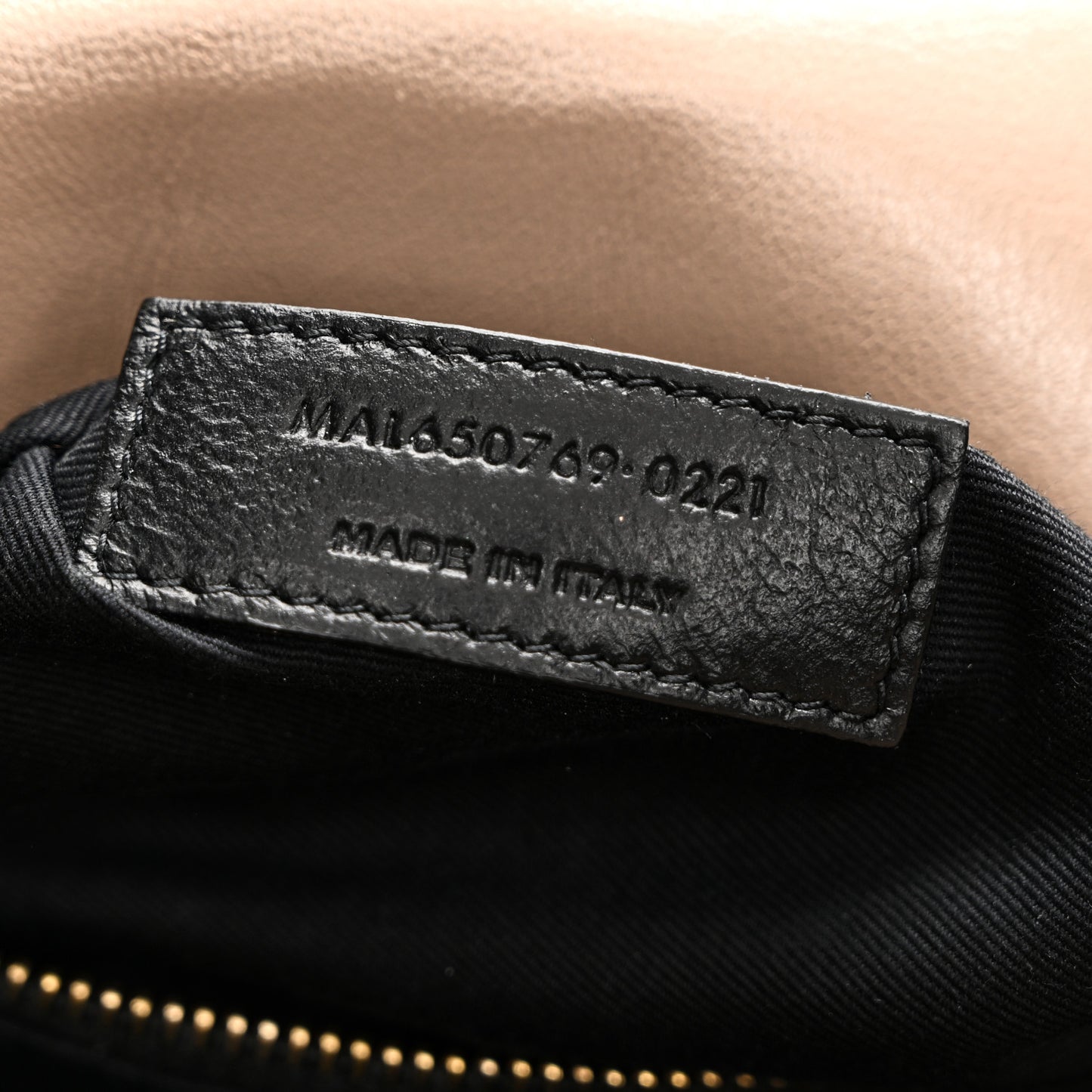 Lambskin Quilted Mini Becky Chain Bag Gold Sand