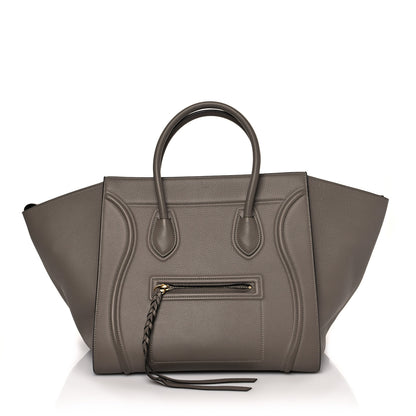 Celine Grained Calfskin Phantom Luggage Grey 1 of 11