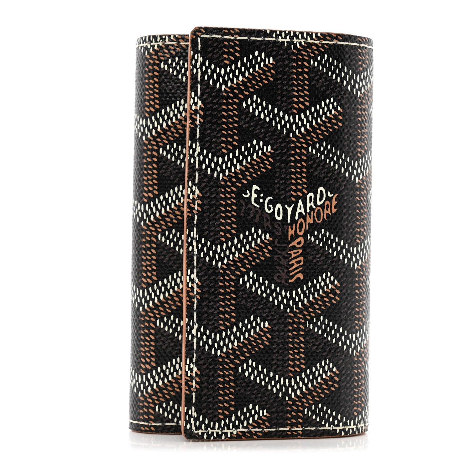 GOYARD CLEFS ST MICHEL キーケース　黒 Goyard Goyardine Saint Michel 6 Key Holder Black 1306466