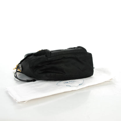 Prada Tessuto Nylon Saffiano Messenger Nero Black 4 of 7