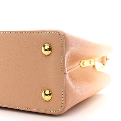 Louis Vuitton Taurillon Gradient Capucines PM Cloudy Creme 9 of 18