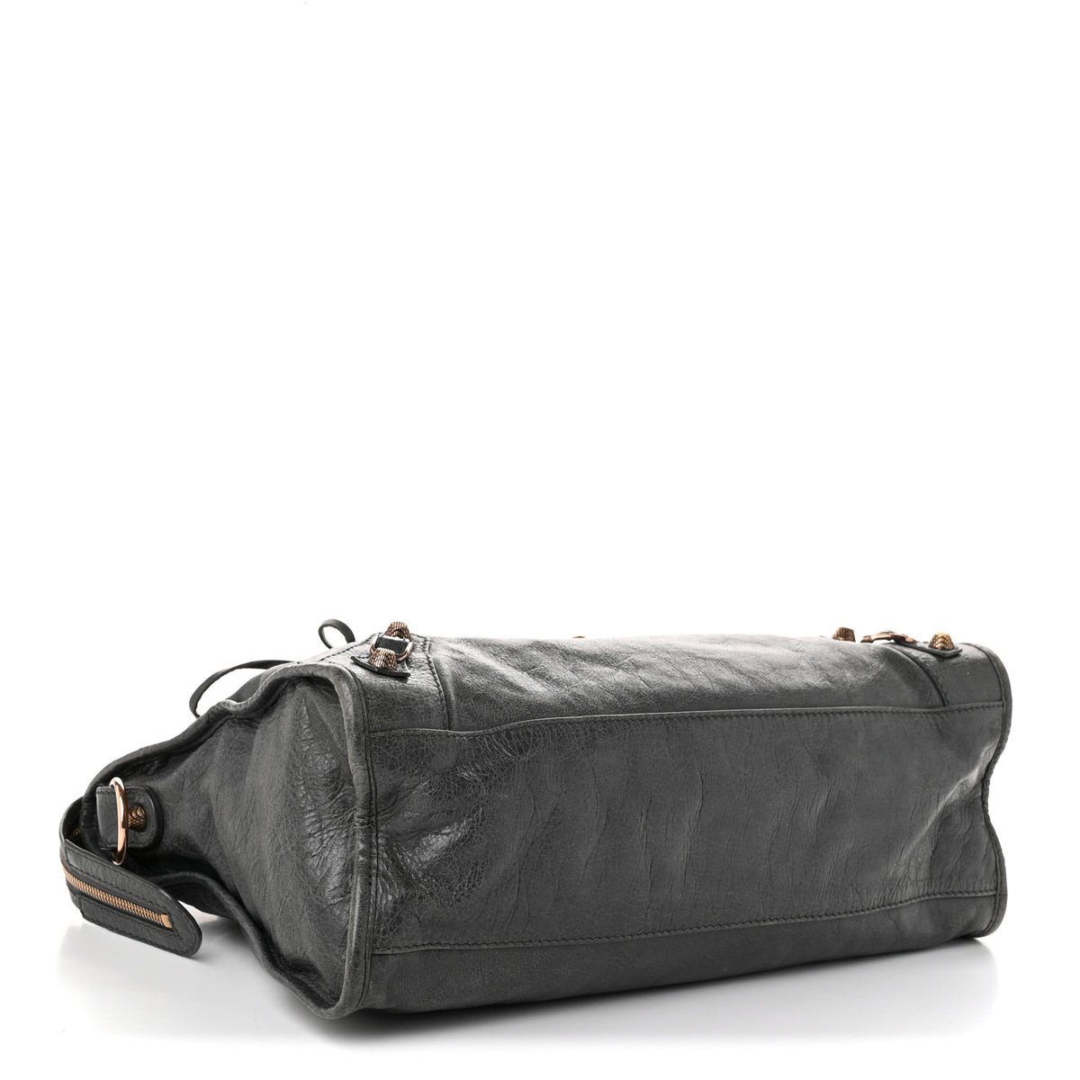 Agneau Giant 12 Rose Gold Hardware City Gris Tarmac