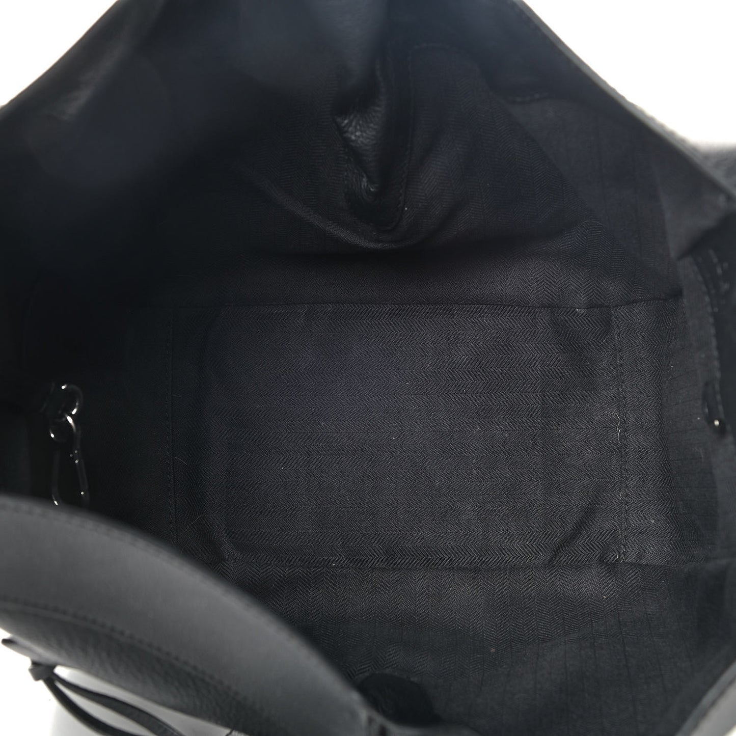Calfskin Small Hammock Shoulder Bag Black