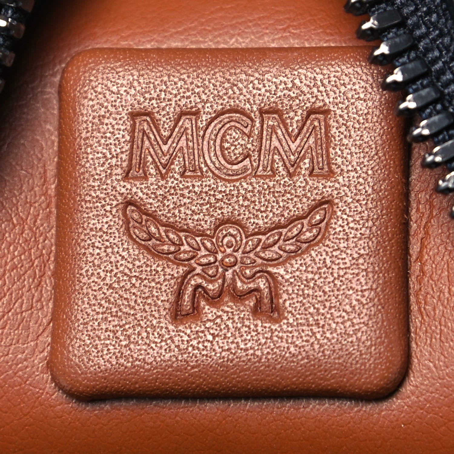 MCM Visetos Side Stud X-Mini Stark Bebe Boo Backpack Black 8 of 9
