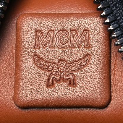 MCM Visetos Side Stud X-Mini Stark Bebe Boo Backpack Black 8 of 9