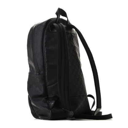 Gucci Nylon Monogram Slim Backpack Black 3 of 12