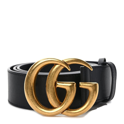 Gucci Calfskin Double G 40mm Belt 100 40 Black 1 of 4