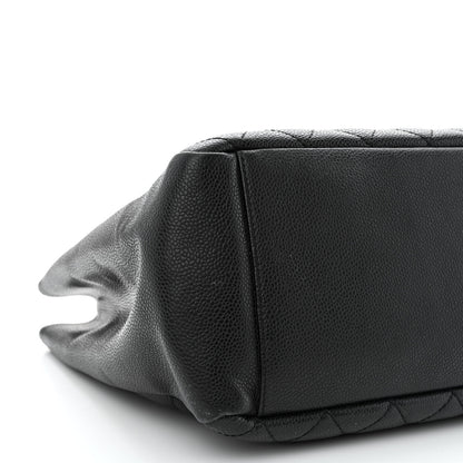 Chanel Caviar Quilted Grand Shopping Tote GST Black 9 of 16