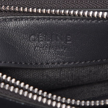 Celine Lambskin Small Trio Crossbody Bag Anthracite 8 of 9