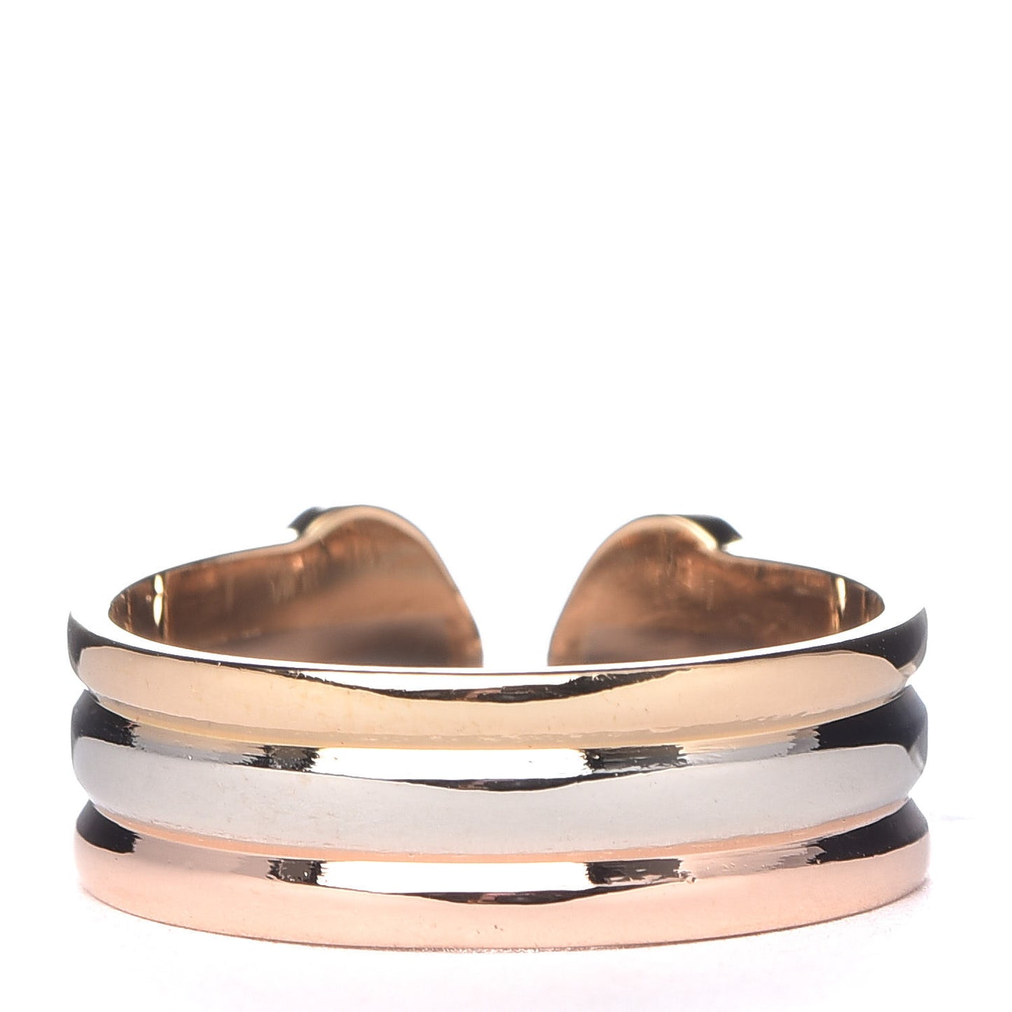 18K Pink Yellow White Gold C De Ring 48 4.5