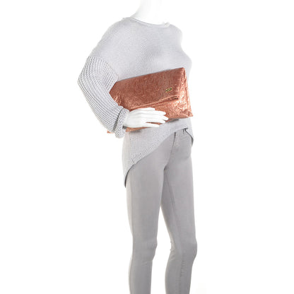 Louis Vuitton Jacquard Quilted Monogram Limelight Clutch GM Rose Gold 2 of 7
