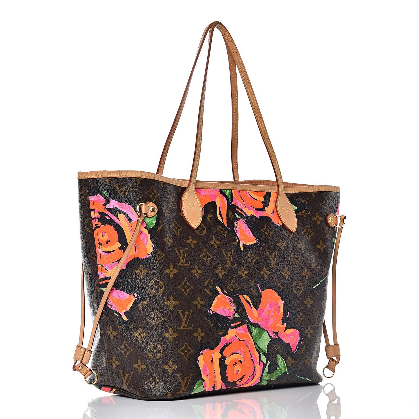 Monogram Roses Neverfull MM