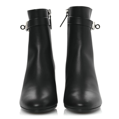 Hermes Calfskin Saint Germain Ankle Boots 36.5 Black 3 of 12
