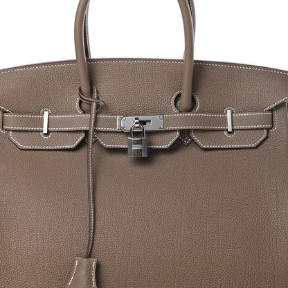Hermes Togo Birkin 35 Etoupe 8 of 10