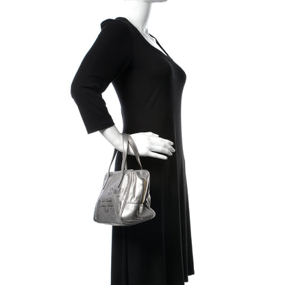 Saint Laurent Metallic Calfskin Y-Mail Mini Bag Silver 2 of 11