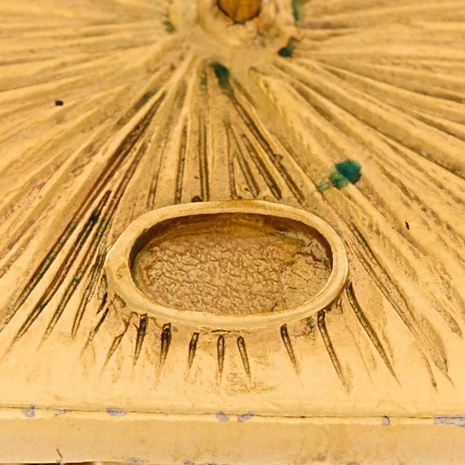 Chanel Metal CC Lion Earrings Gold 4 of 5