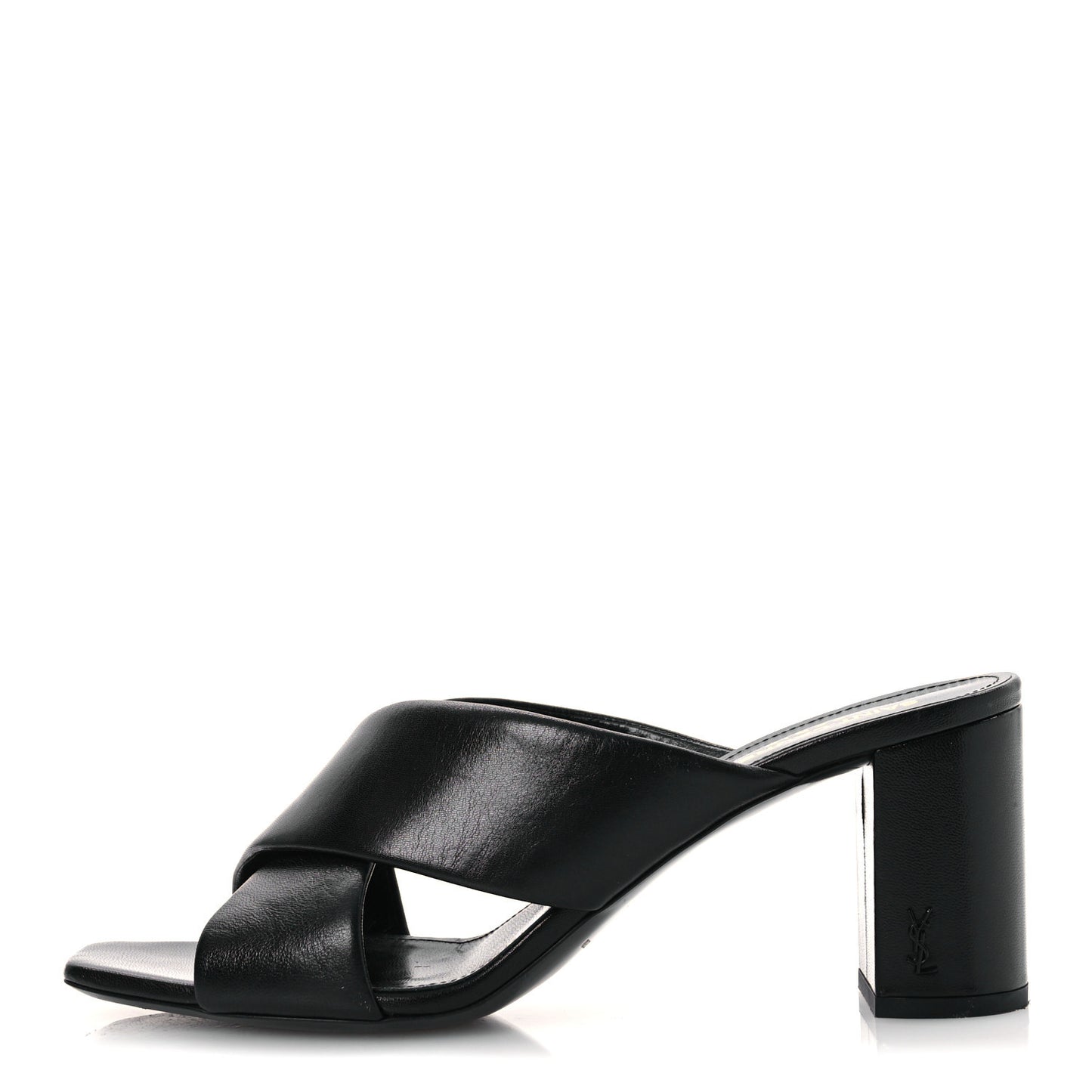 Calfskin LouLou 70 Mules 39 Black