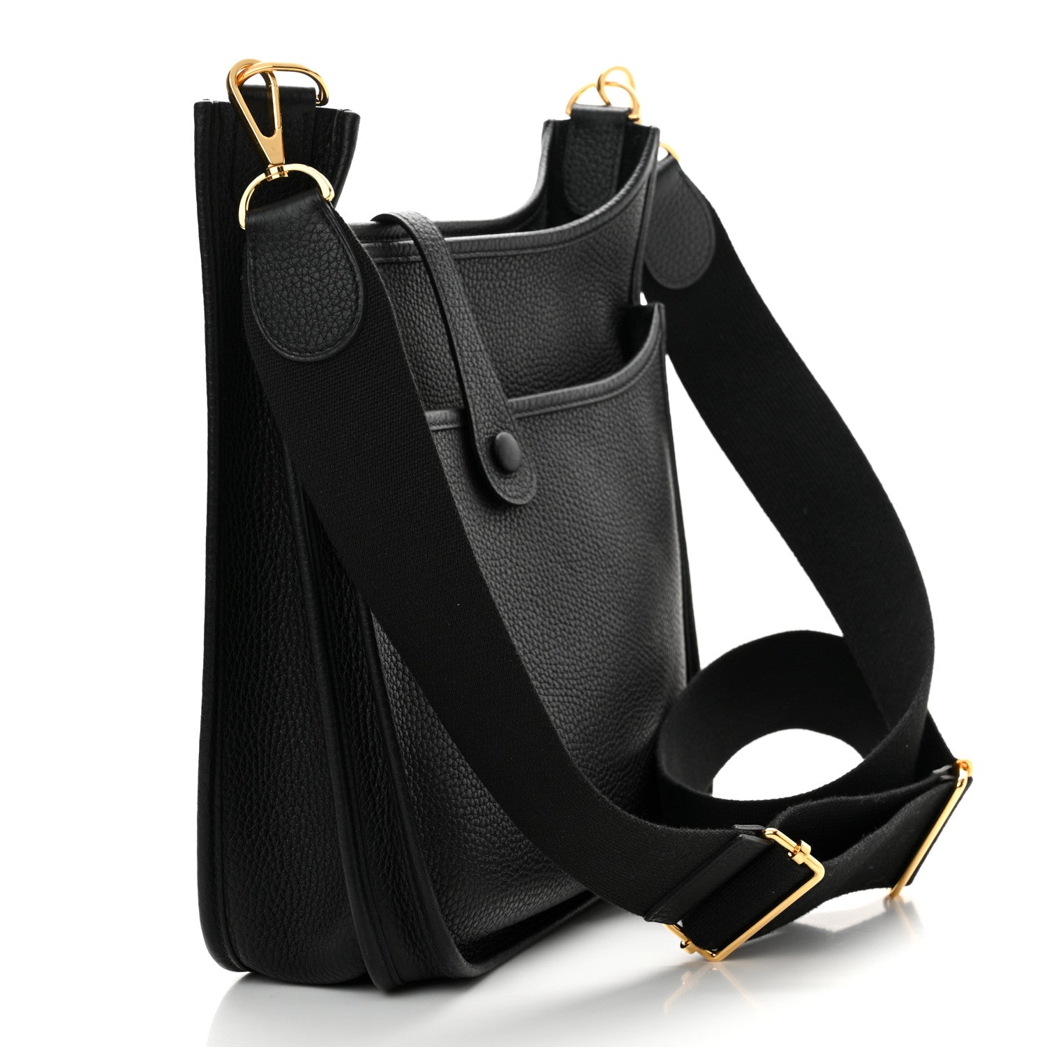 Hermes Taurillon Clemence Evelyne III PM Black 3 of 10