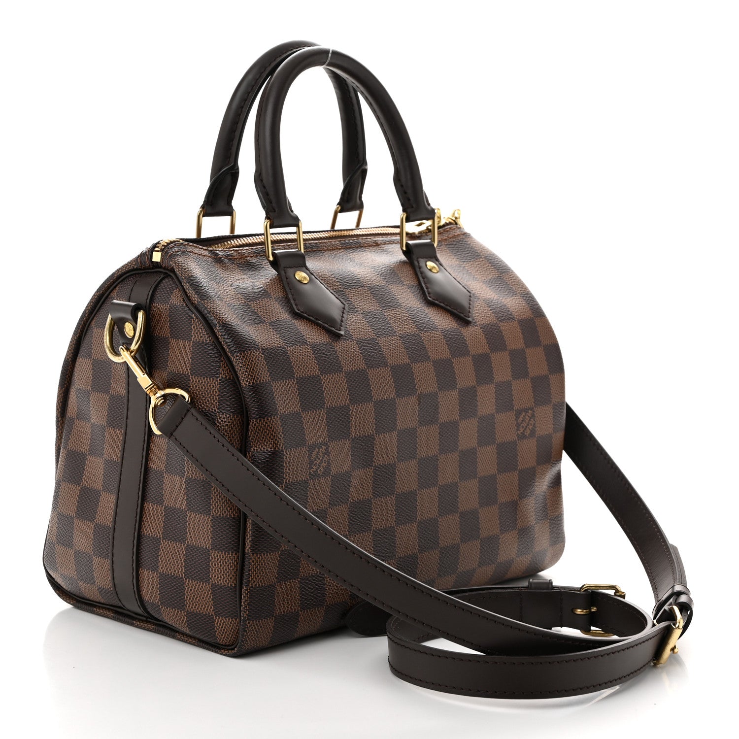 Louis Vuitton Damier Ebene Speedy Bandouliere 25 3 of 9