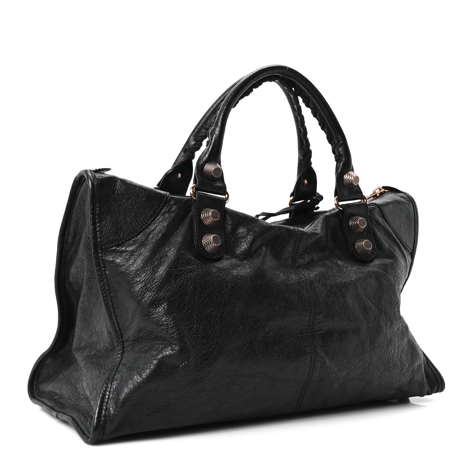 Balenciaga Agneau Giant 21 Rose Gold Hardware Work Black 4 of 11