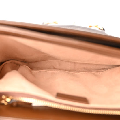 Gucci Azalea Calfskin Horsebit 1955 Shoulder Bag Brown Sugar 5 of 12