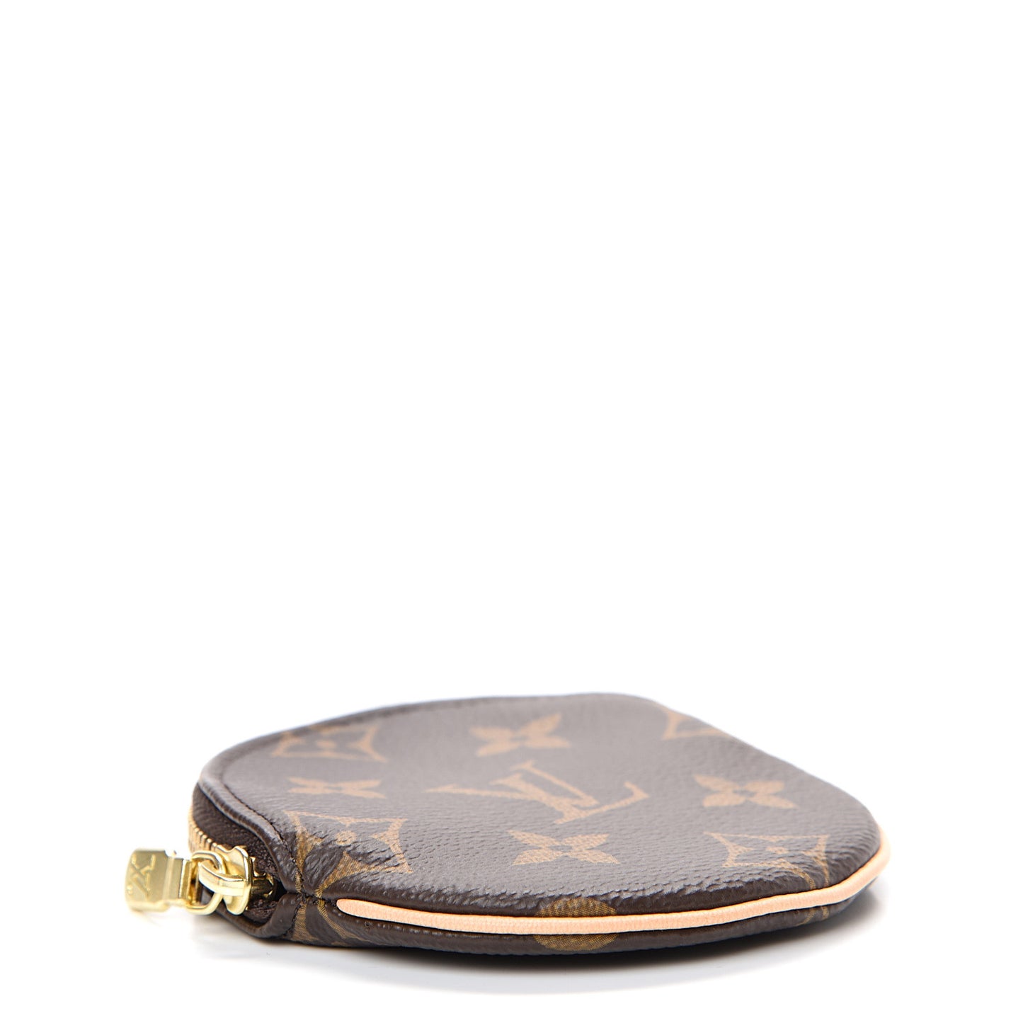 Monogram Round Coin Purse