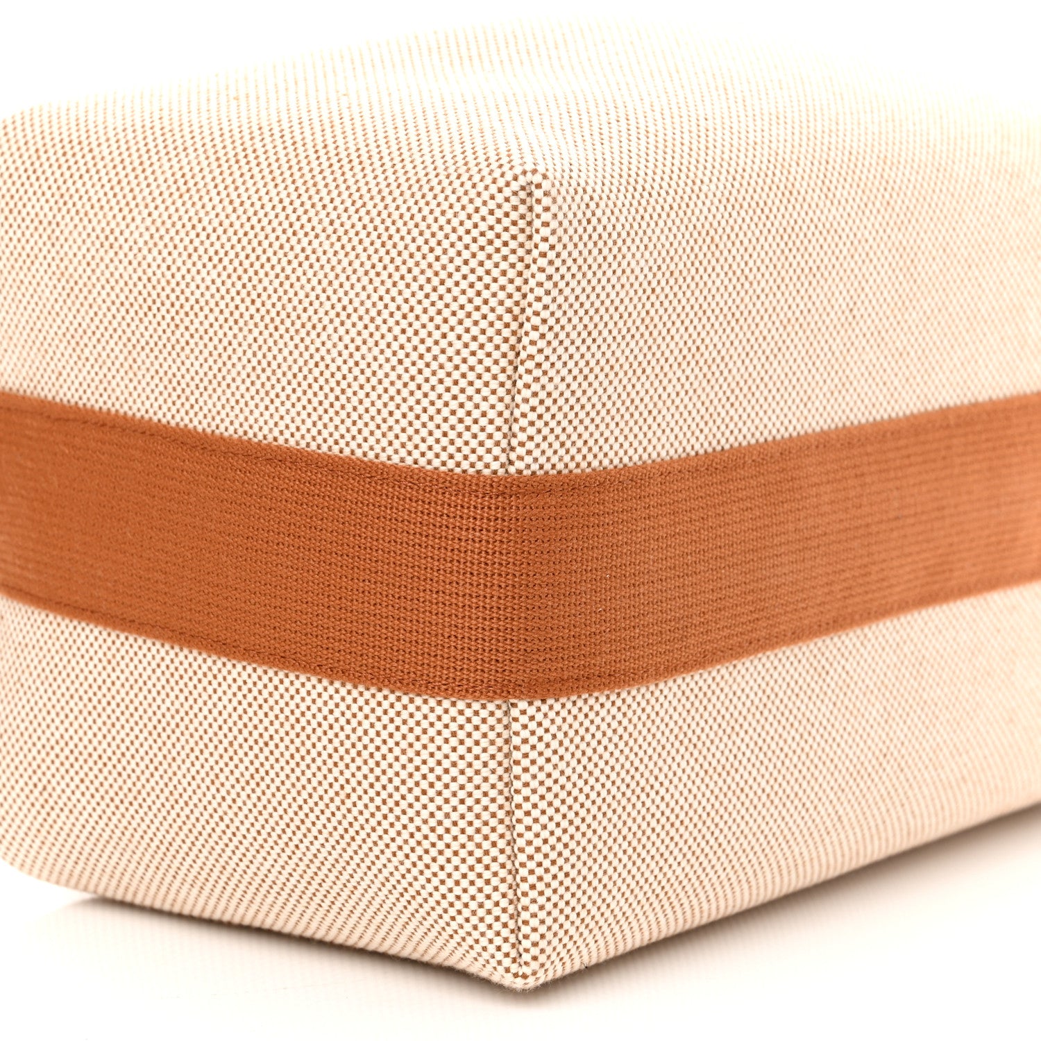 Hermes Canvas Large Bride-A-Brac Cabriole Case Biscuit 9 of 10