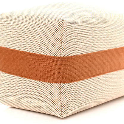 Hermes Canvas Large Bride-A-Brac Cabriole Case Biscuit 9 of 10