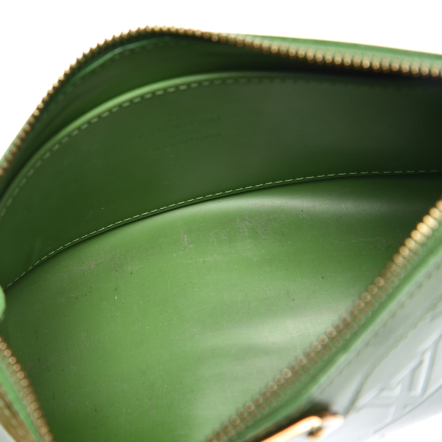 Vernis Trousse Cosmetic Pouch Vert Tonic