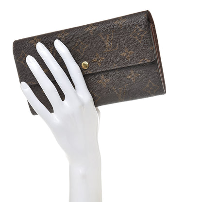 Louis Vuitton Monogram Sarah Wallet 2 of 7