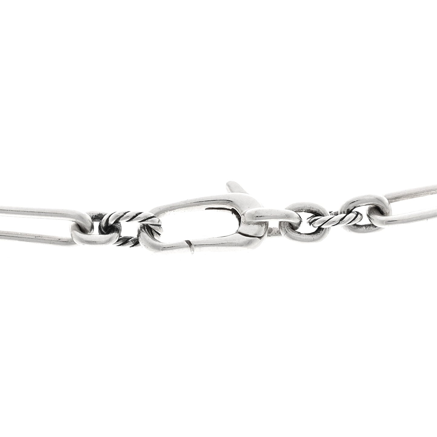 Sterling Silver 18K Yellow Gold Lexington Chain Necklace