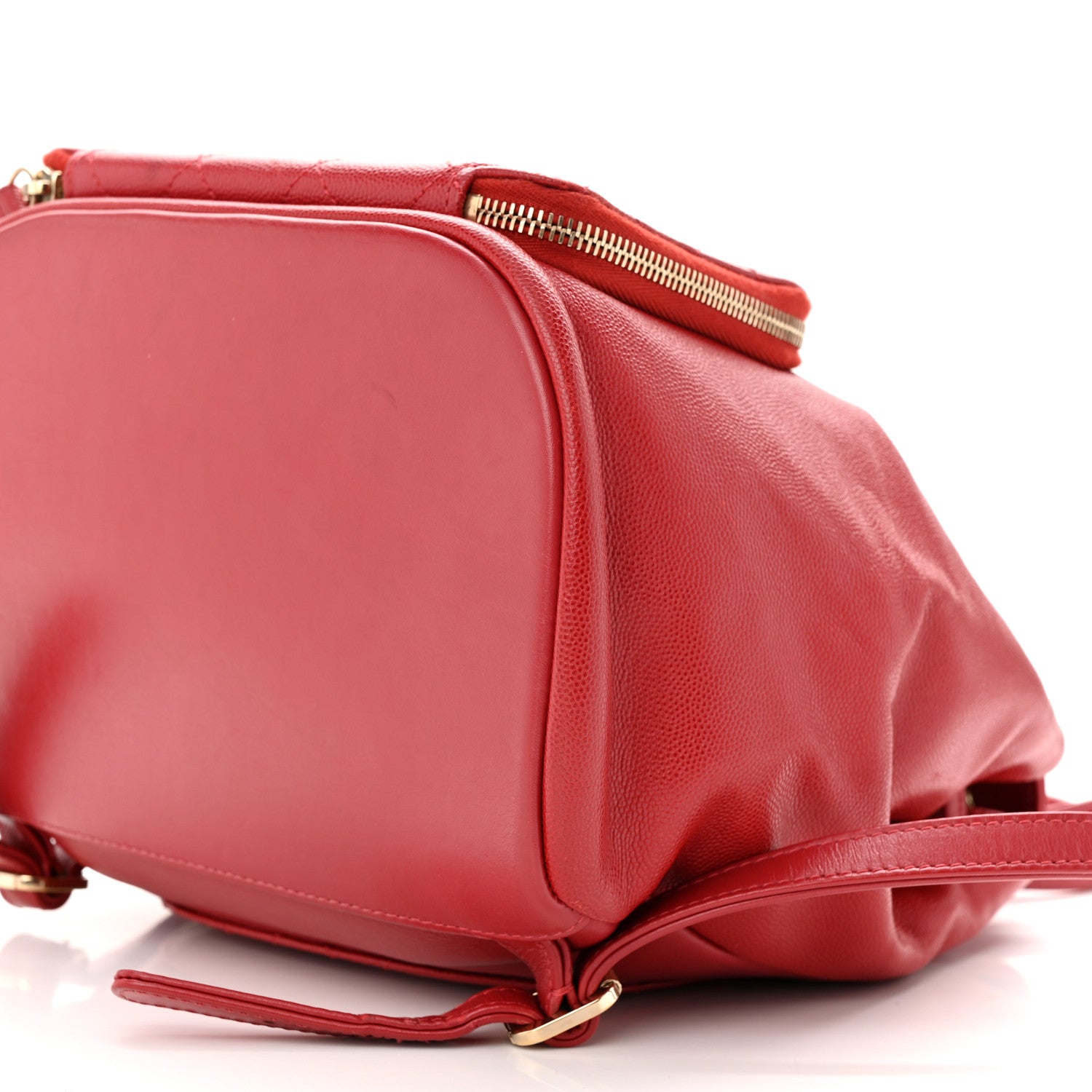 Chanel Caviar Quilted Business Affinity Backpack Red 10 of 12