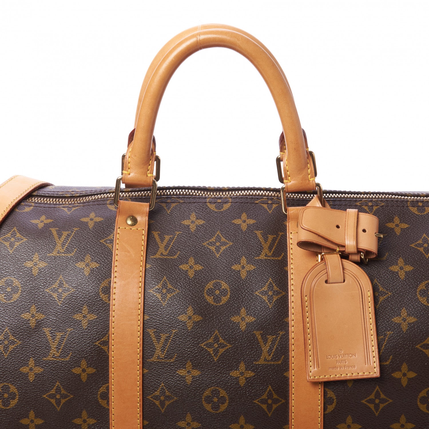 Louis Vuitton Monogram Keepall Bandouliere 50 8 of 10