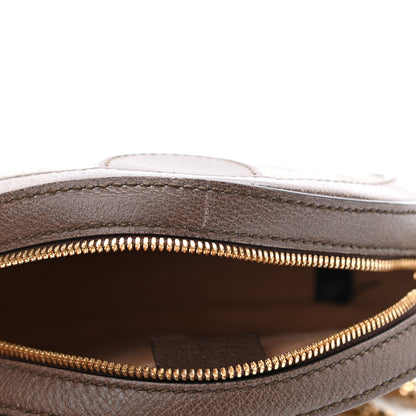 Gucci GG Supreme Monogram Web Mini Ophidia Round Shoulder Bag Brown 12 of 13