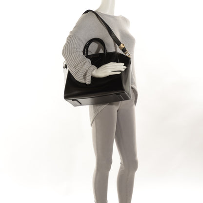 Givenchy Shiny Lord Calfskin Medium Antigona Black 3 of 10