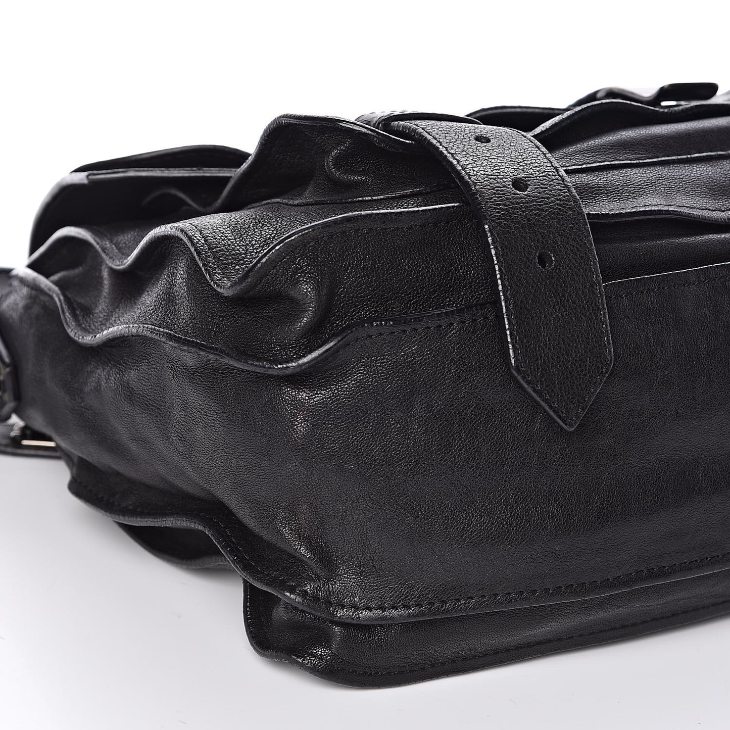 Lambskin Medium PS1 Satchel Black