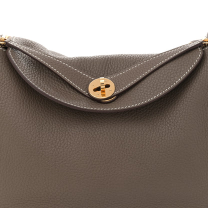 Hermes Taurillon Clemence Lindy 30 Etoupe 8 of 11