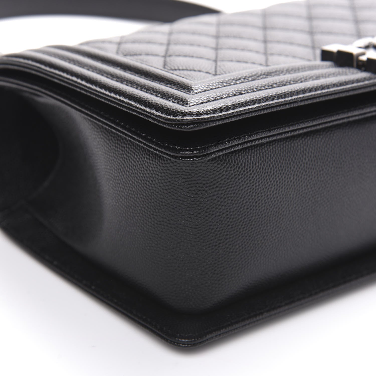 Chanel Caviar Quilted Medium Boy Flap Black 5 of 10