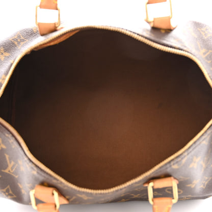 Louis Vuitton Monogram Speedy Bandouliere 35 5 of 15
